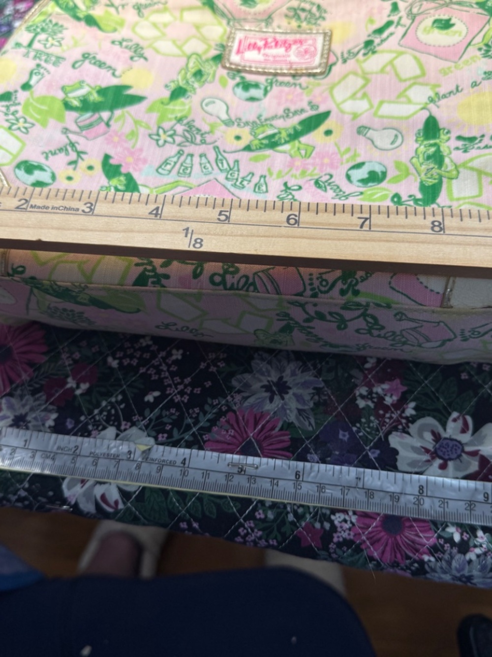 Lilly Pulitzer Large Cosmetic Beg- matches the tote! - Picture 6 of 6